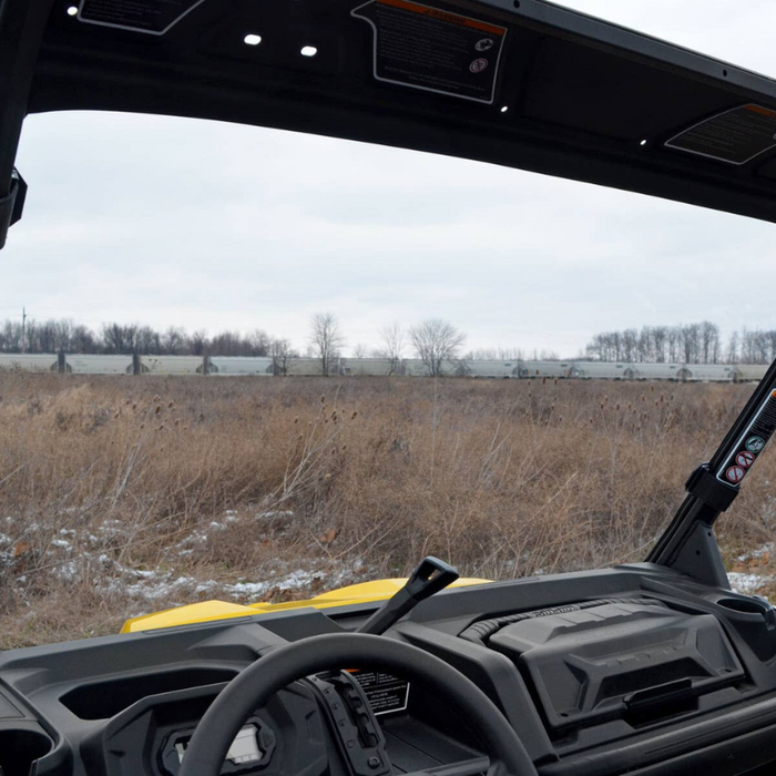 SuperATV Full Windshield for Can-Am Defender