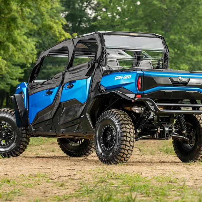 SuperATV Rear Windshield for Can-Am Commander