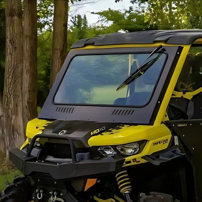 SuperATV Glass Windshield for Can-Am Defender