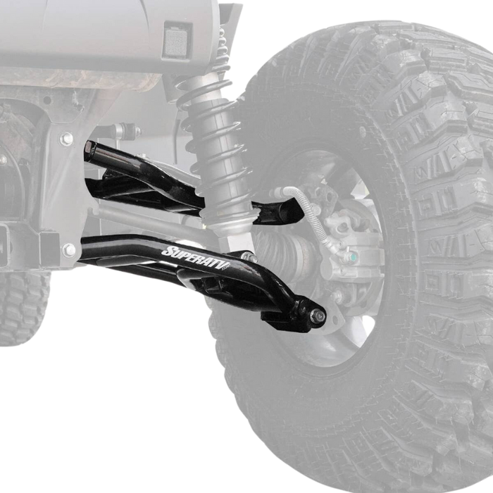 SuperATV Yamaha Wolverine X4 High Clearance 1.5" Rear Offset A-Arms