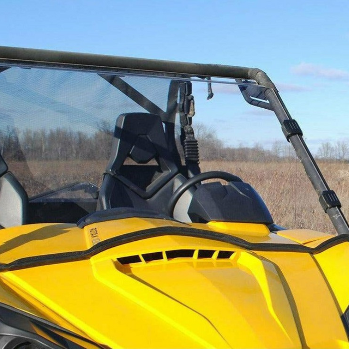 SuperATV Scratch Resistant Full Windshield for Can-Am Commander