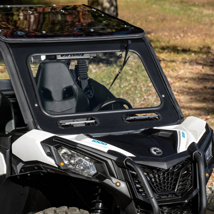 SuperATV Glass Windshield for Can-Am Commander