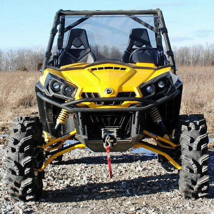 SuperATV Scratch Resistant Full Windshield for Can-Am Commander