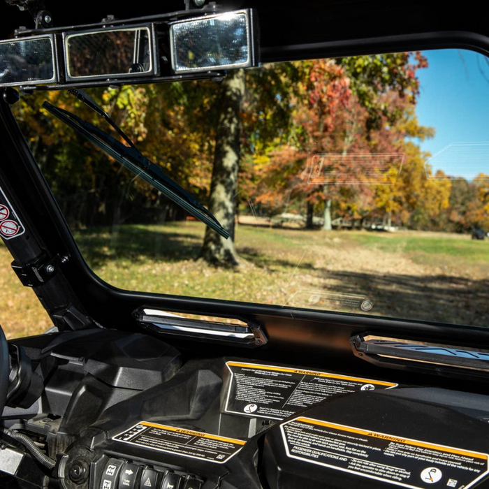 SuperATV Glass Windshield for Can-Am Commander