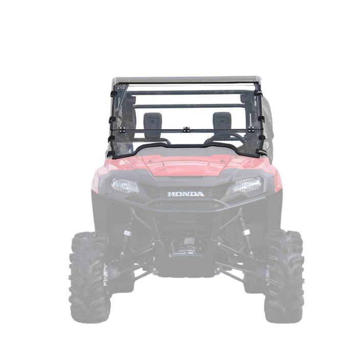 SuperATV Honda Pioneer 700 Scratch Resistant Flip Down Windshield